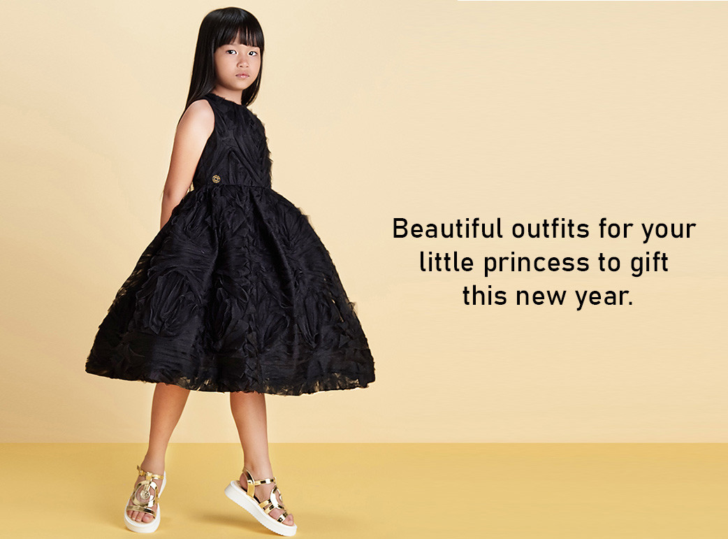 Beautiful Outfits For Your Little Princess To Gift This New Year.