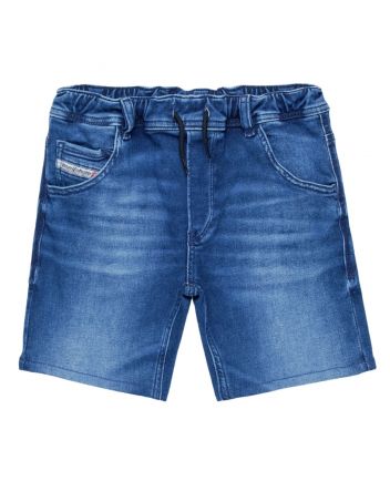 Boys Denim Blue JoggJeans Shorts