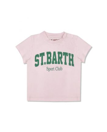 Girls Pink Logo-Print T-Shirt