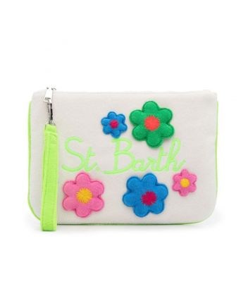 Parisienne Logo Print Clutch Bag