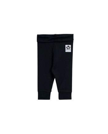 Baby Girl Black Newborn Leggings