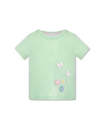 Decorated T-Shirt ,mint