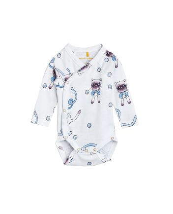 Siamese Cat Wrap Bodysuit