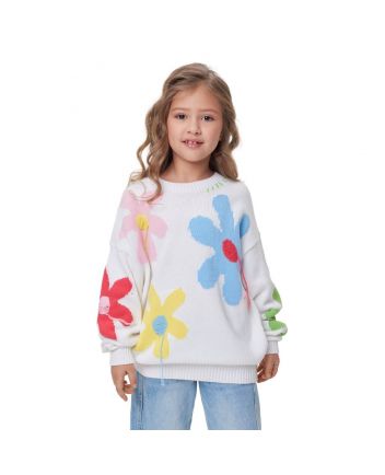 Knitted Jumper, ice-cream