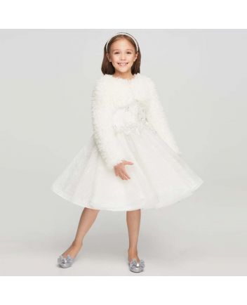 Fluffy Knitted Bolero