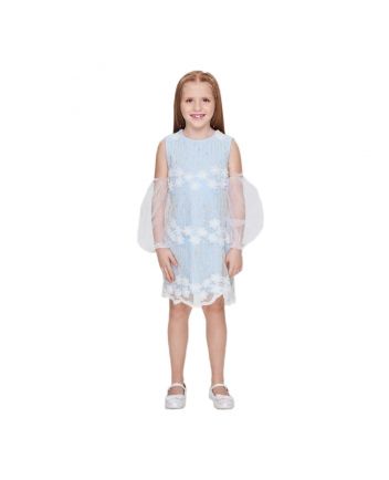 Smart Lace Dress, Blue