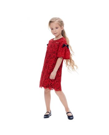 Lace Coctail Dress, red(104)
