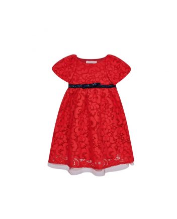 Laced smart Dress, red(68)