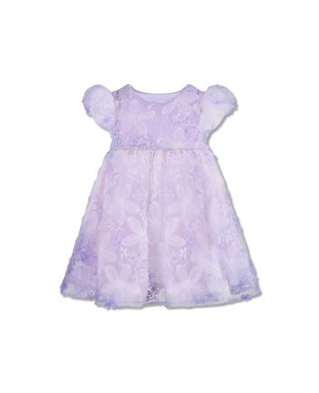 Smart Set ( Decorated Lace Dress and Shorts), lavander