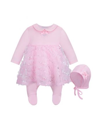 Girl Pink Solid Outfits