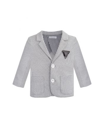 Soft Blazer, grey melange