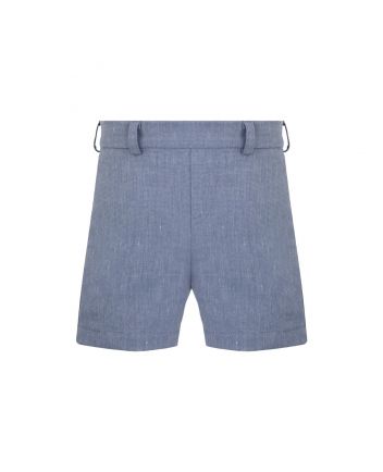 Shorts, blue melange