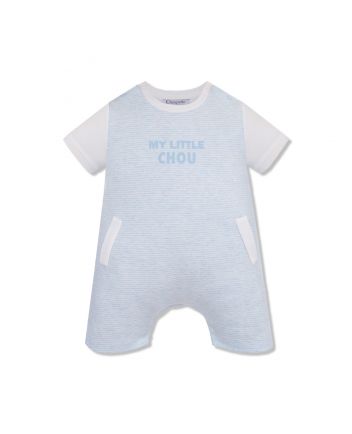 Romper, striped blue