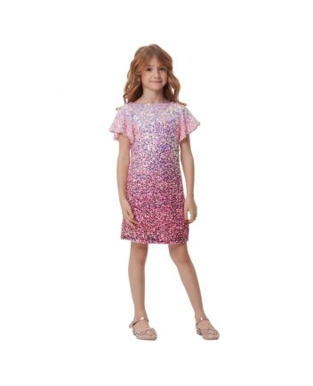 Girl Multi Embroidered Dresses