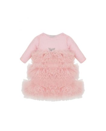 Fluffy Skirt Dress, blue