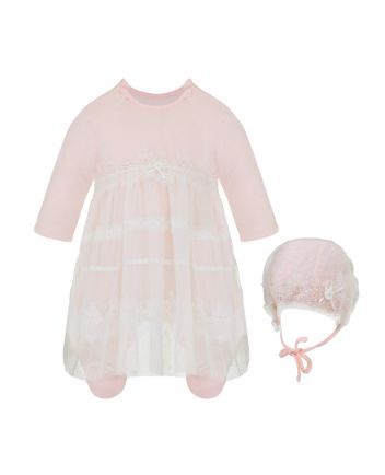 Girl Pink Solid Outfits