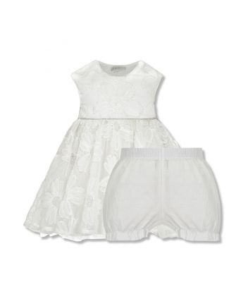 Dress and Shorts, ecru