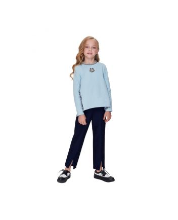 A-la Denim Knitted Pants, navy(86)