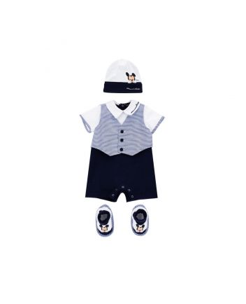 Babys Three-Piece Mickey Newborn Set