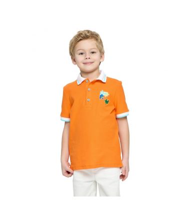 Polo T-Shirt, orange