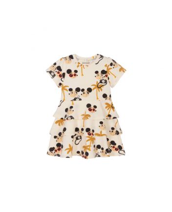 Off White Ritz Ratz Organic Cotton Dress