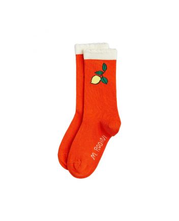 Girls Red Lemons Socks -1 pack