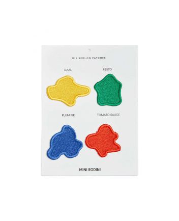 Four DIY Sew-on Patches