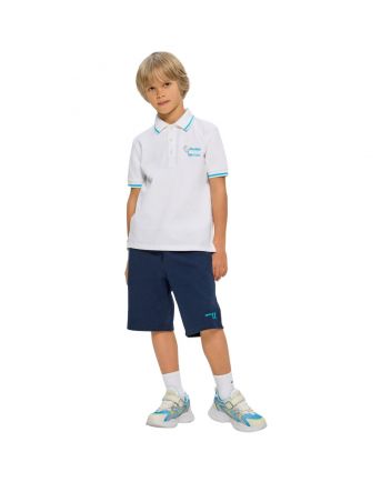 Boy White Printed T-shirt