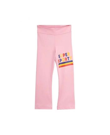 Girls Pink Super Sporty Leggings