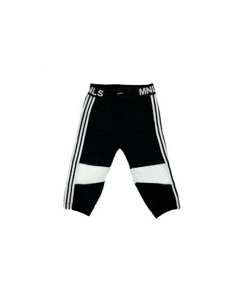 Boys Black Two-Tone Fleece Jogger