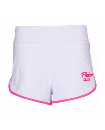 White And Pink Shorts By Pinko