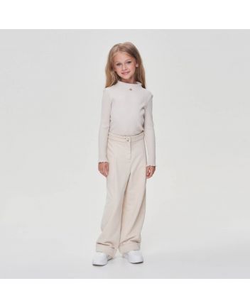 Decorated Turtleneck, creamy