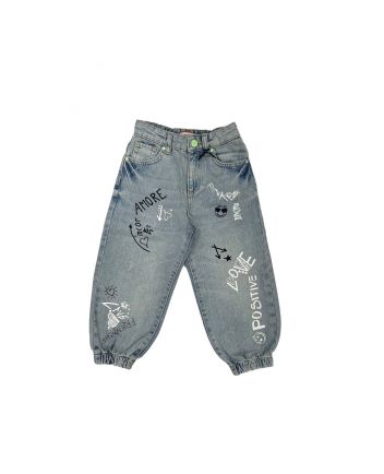 Blue Denim Jeans Infant Girls