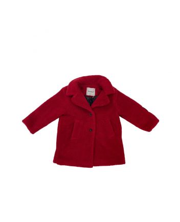 Red Wool Jacket For Girls