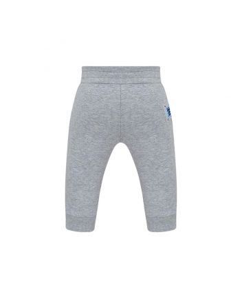Printed-Footer-Trousers,Grey-Melange