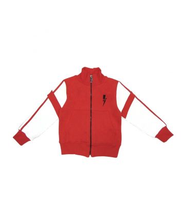 Boys Red Sweat Jacket