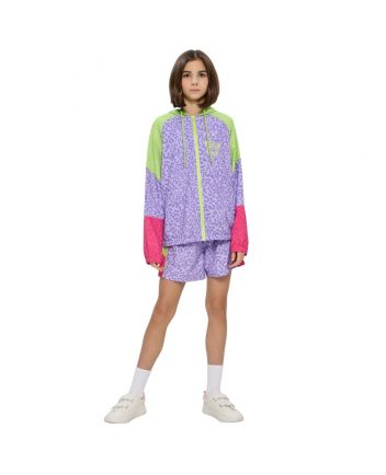 Girl Multi Printed Hoodies