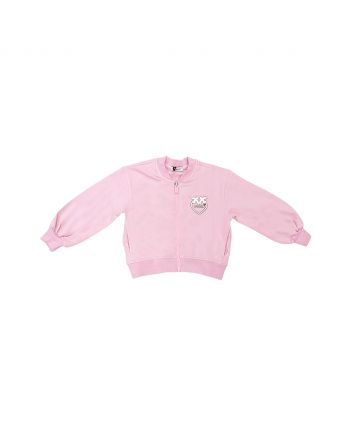 Girl Pink Cotton T-Shirt