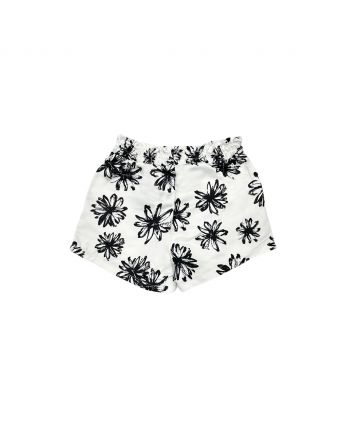 Girl Black Logo Short