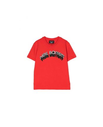 Boys Red Logo T-Shirt