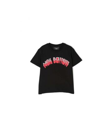 Boys Black Logo T-Shirt