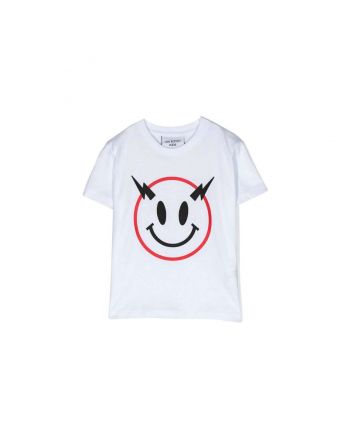 Boys White Logo T-Shirt