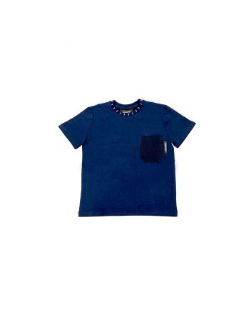 Boys Navy Blue T-Shirt