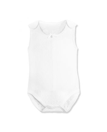 Bodysuit fishnet, (white)