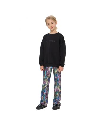 Sequins Trousers, multicolor