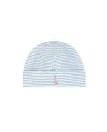 Baby Boys Blue & White Logo Hat