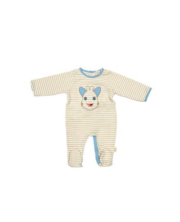 Boys Cotton Logo Babygrow
