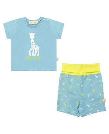Baby Boys Logo-Print Cotton Short Set