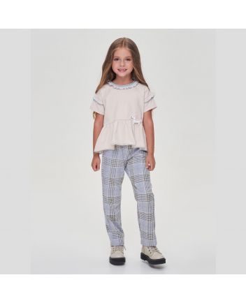 Decorated T-Shirt, creamy