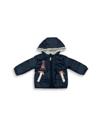 Baby Girls Blue Puffer Jacket